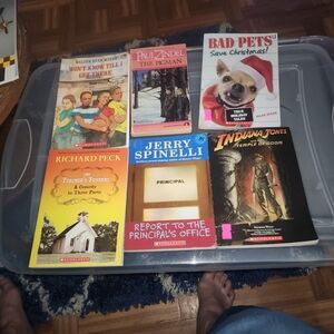 LOT OF 6 MISCELLANEOUS BOOKS VARIETY OF TITLES